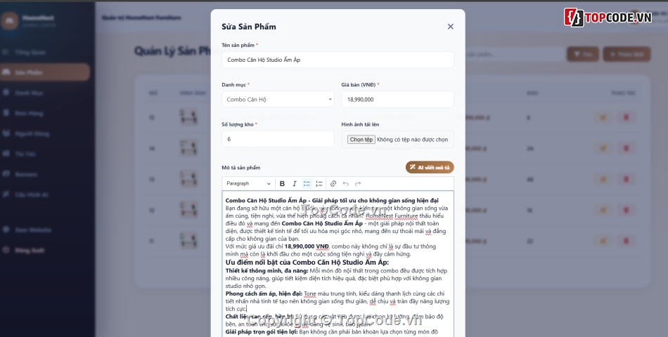 nội thất,website nội thất,web nội thất